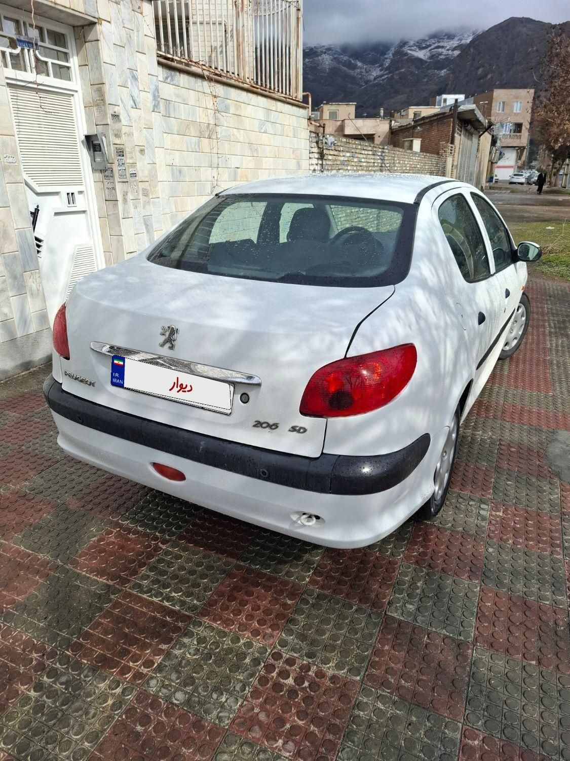 پژو 206 SD v8 - 1393