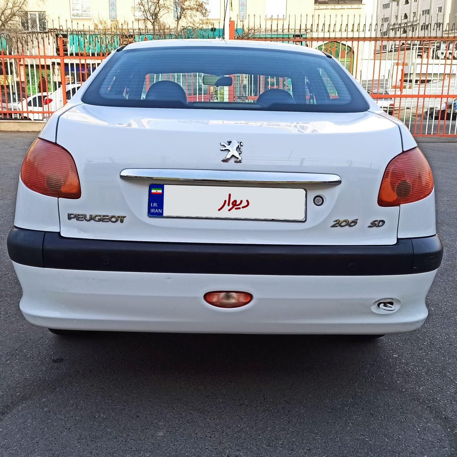 پژو 206 SD v8 - 1393