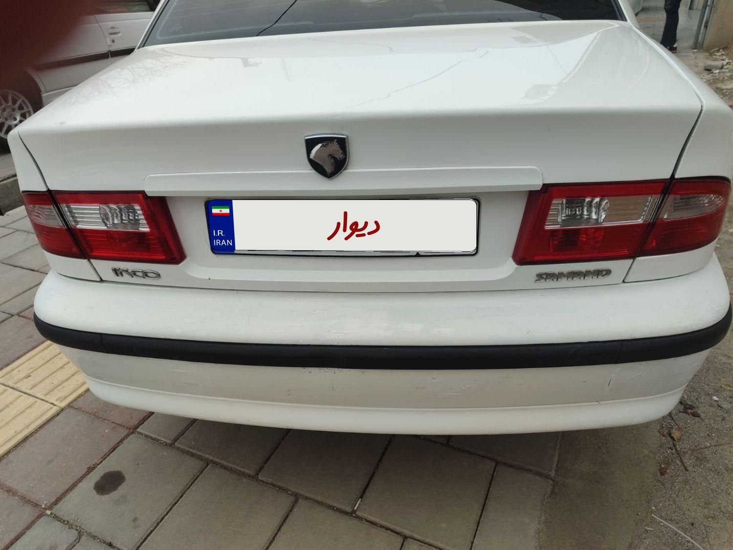 سمند LX EF7 دوگانه سوز - 1389