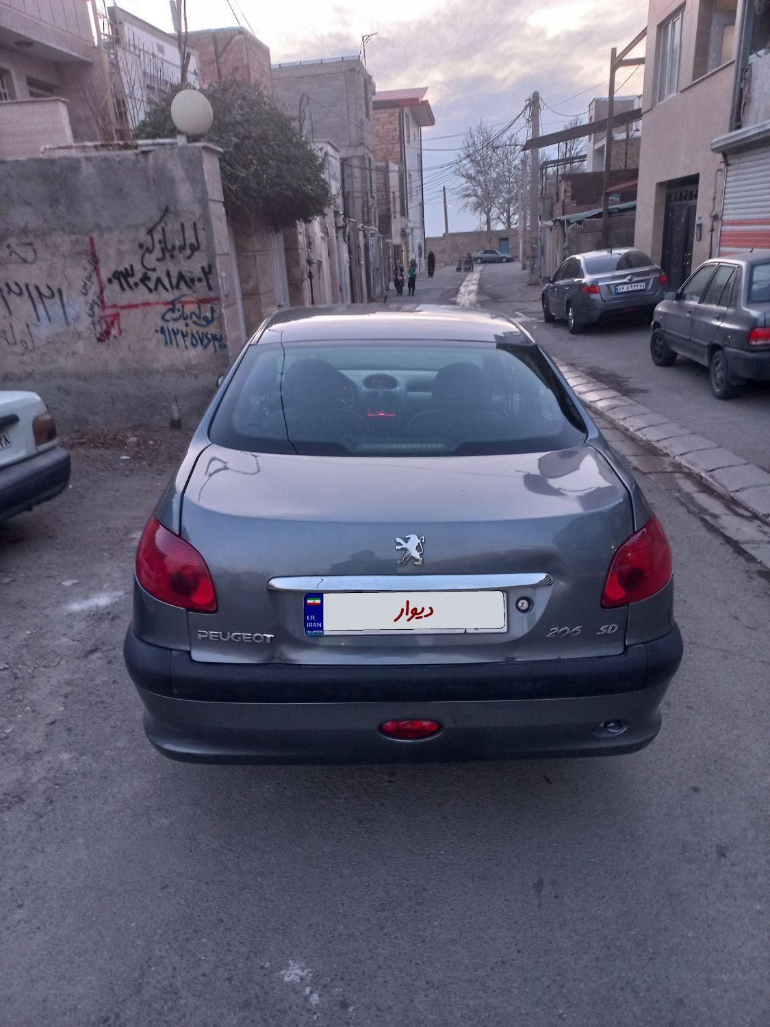 پژو 206 SD v20 - 1389