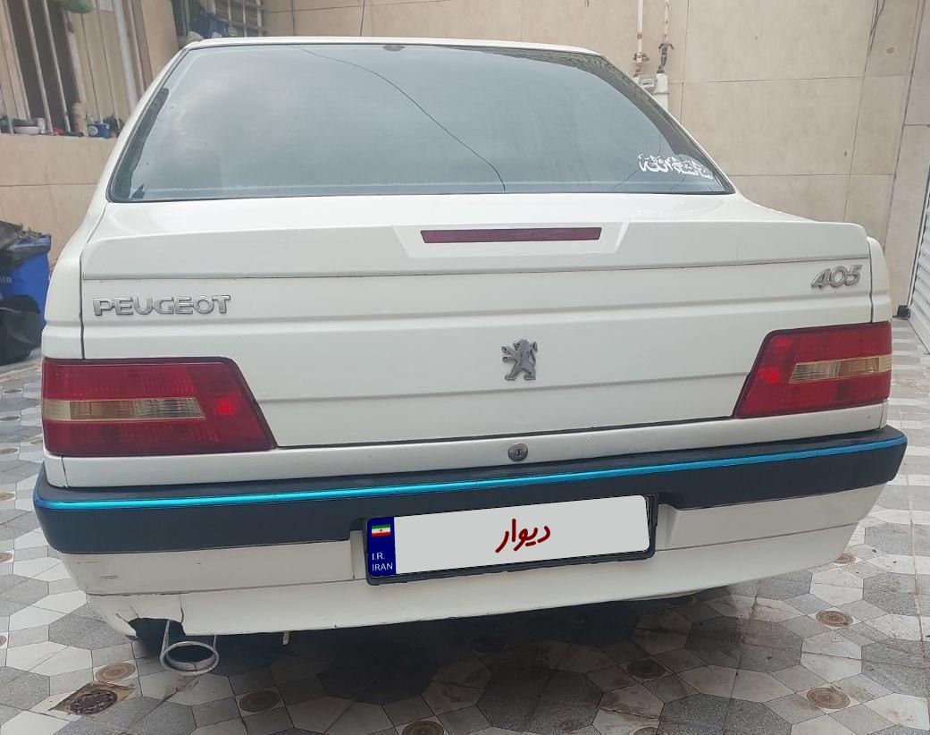 پژو 405 SLX دوگانه سوز XU7 - 1389