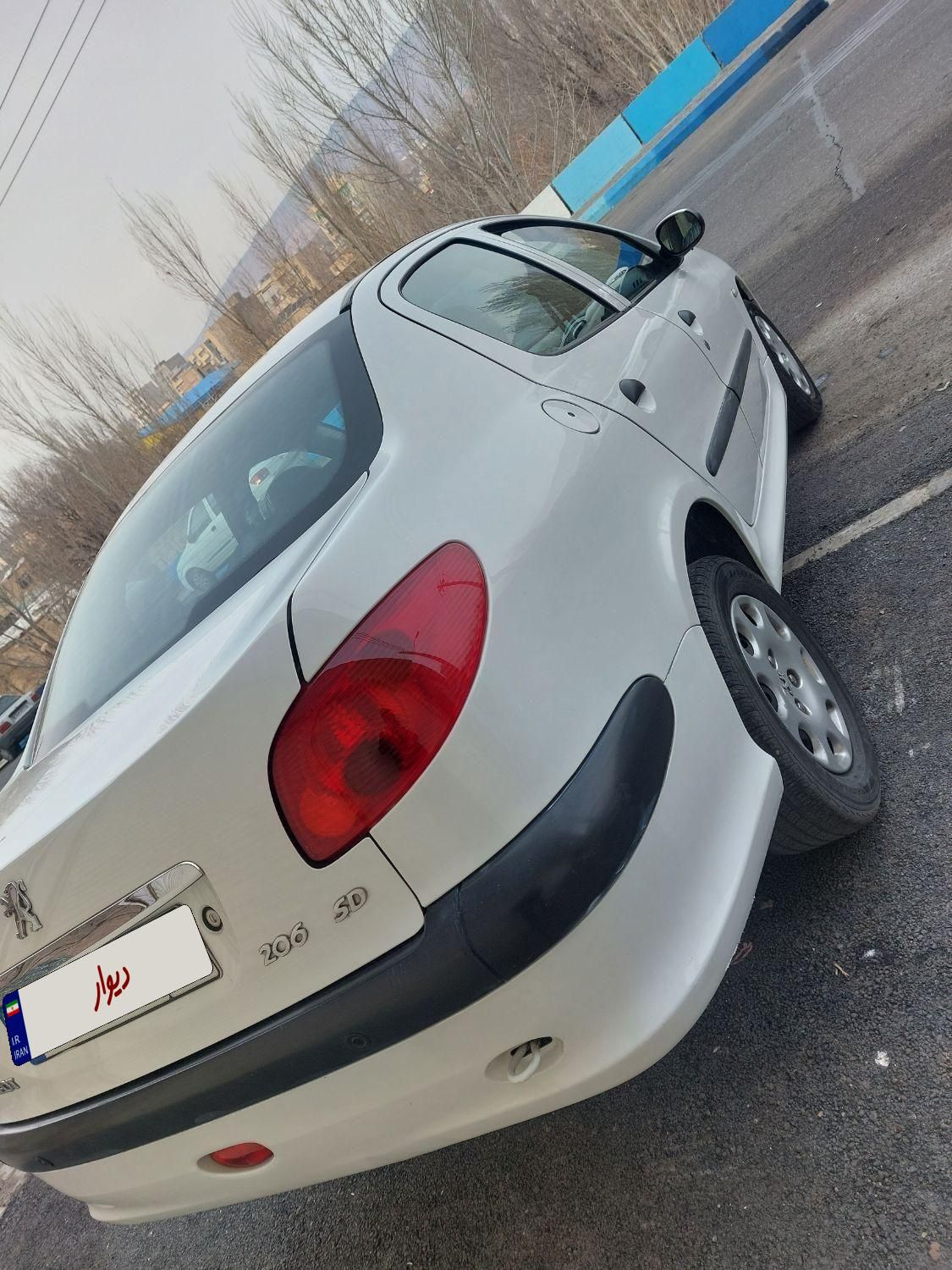 پژو 206 SD v8 - 1396