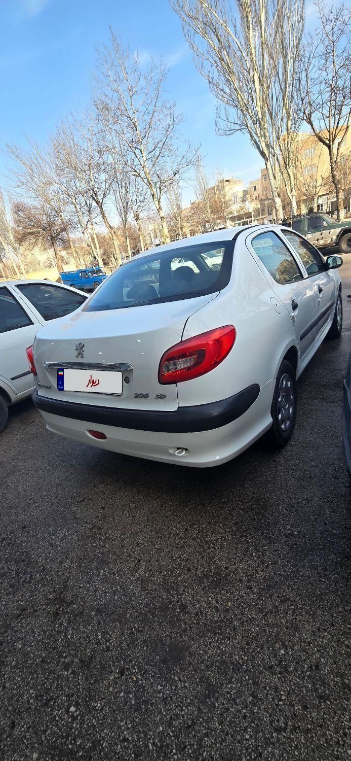 پژو 206 SD v8 - 1396