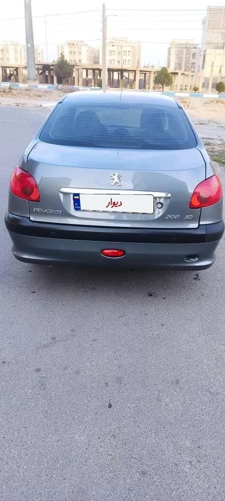 پژو 206 SD v8 - 1396