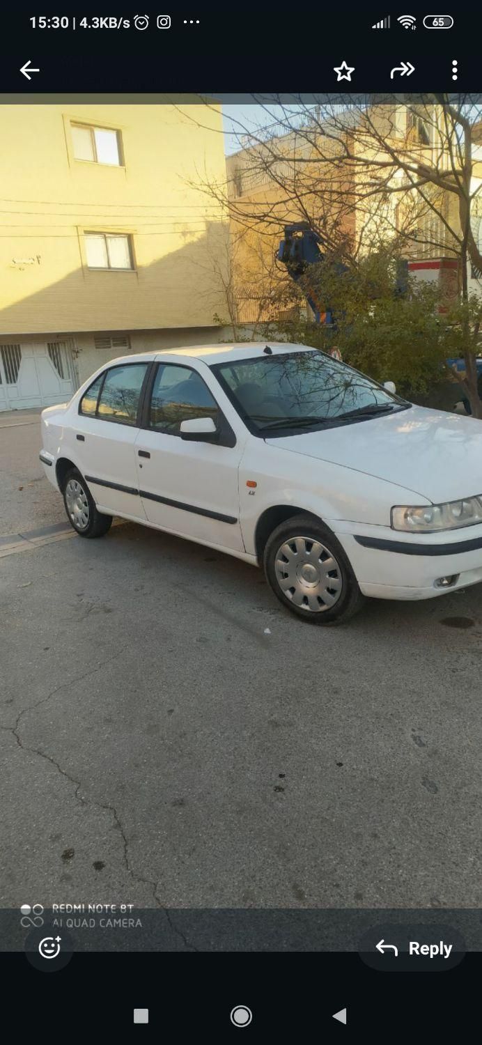 سمند LX EF7 دوگانه سوز - 1393