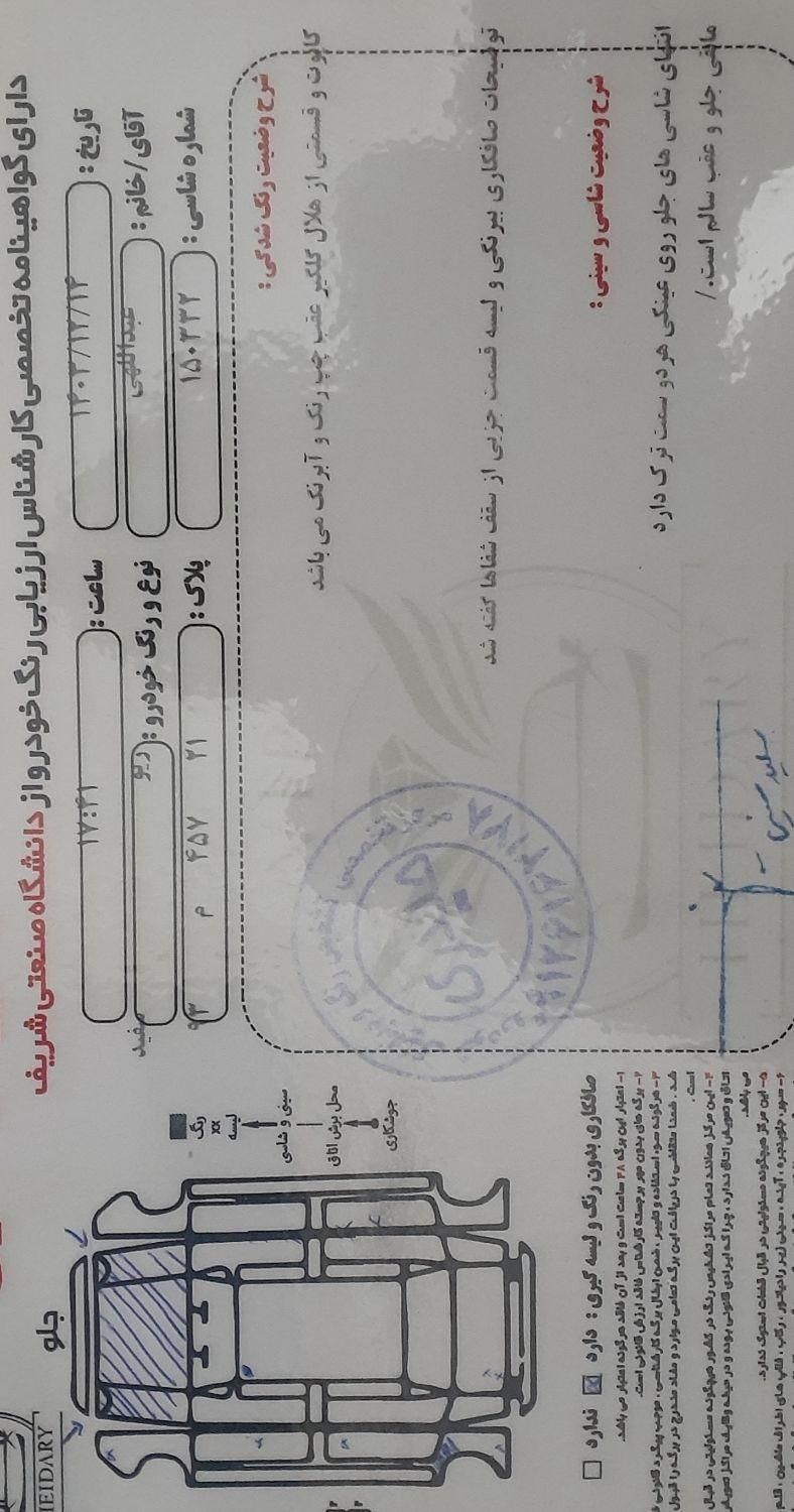 کیا ریو مونتاژ دنده ای LS - 2008