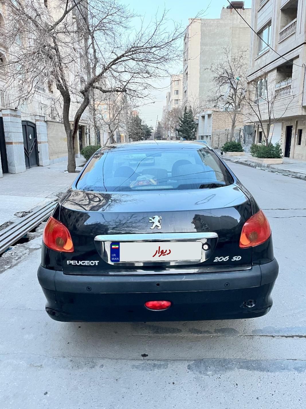 پژو 206 SD v8 - 1393