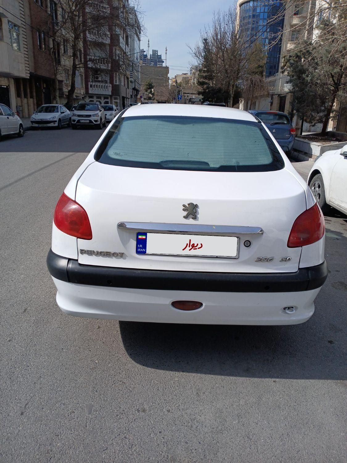 پژو 206 SD v8 - 1390