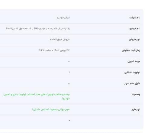 رانا پلاس دنده‌ای - 1403