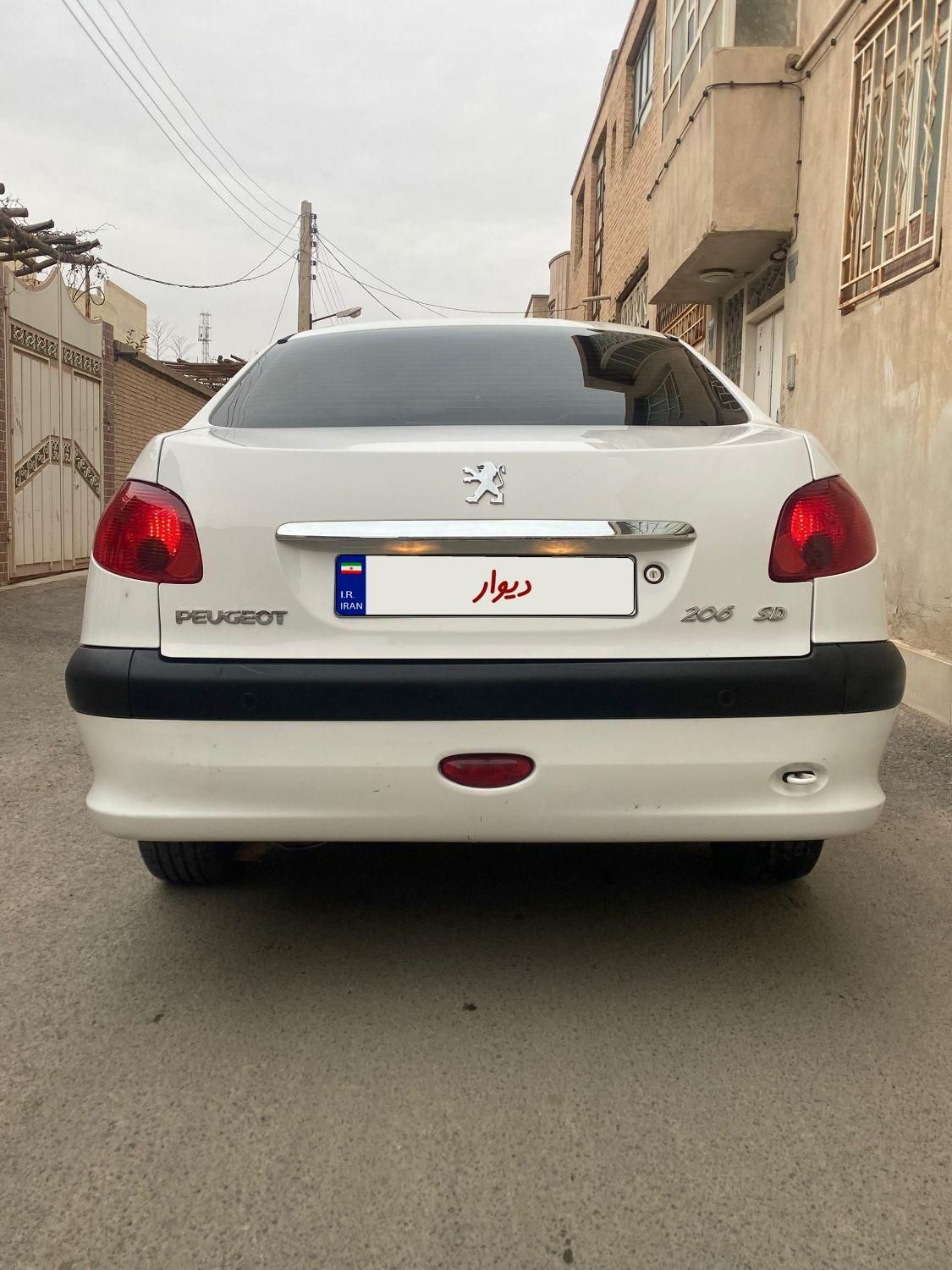 پژو 206 SD v8 - 1396