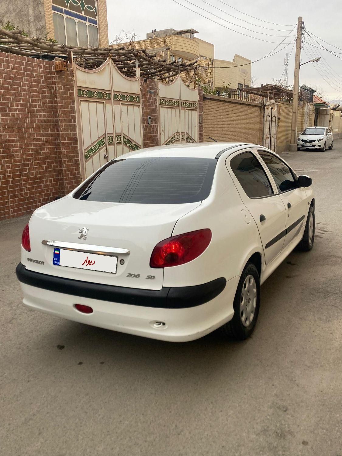 پژو 206 SD v8 - 1396