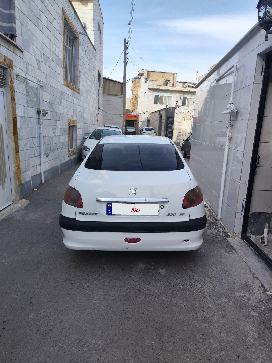 پژو 206 SD v8 - 1396