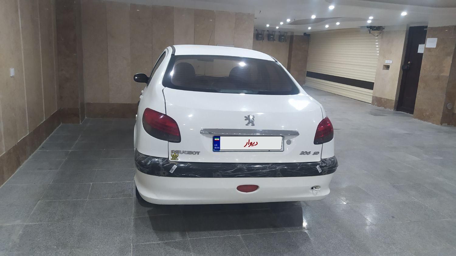 پژو 206 SD v8 - 1392