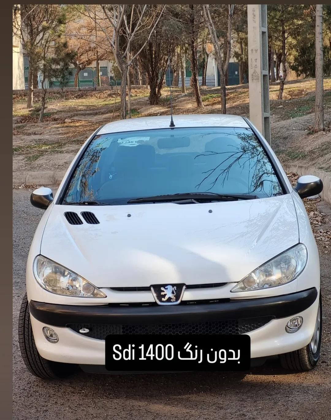 پژو 206 SD v8 - 1400