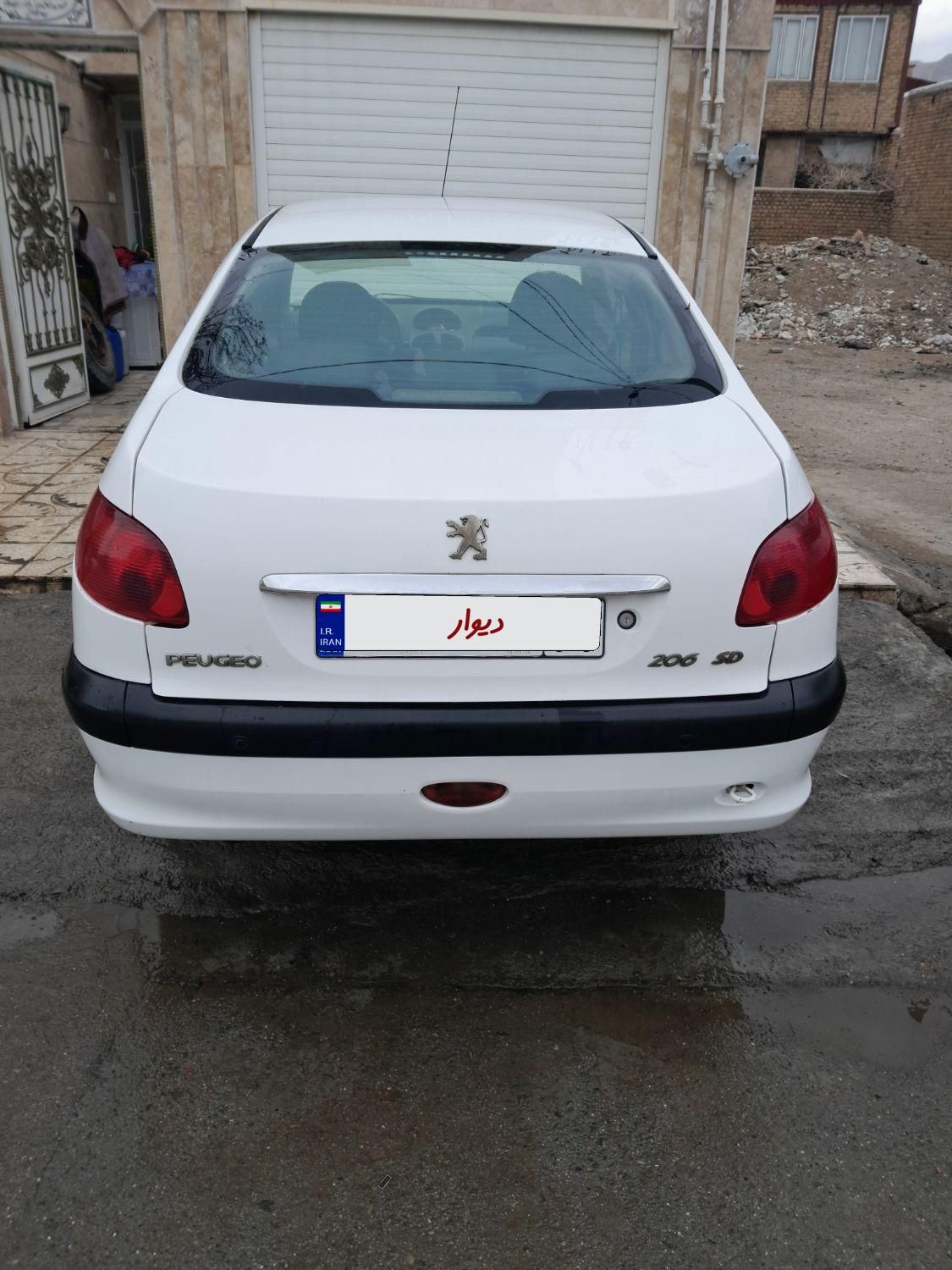 پژو 206 SD v8 - 1393