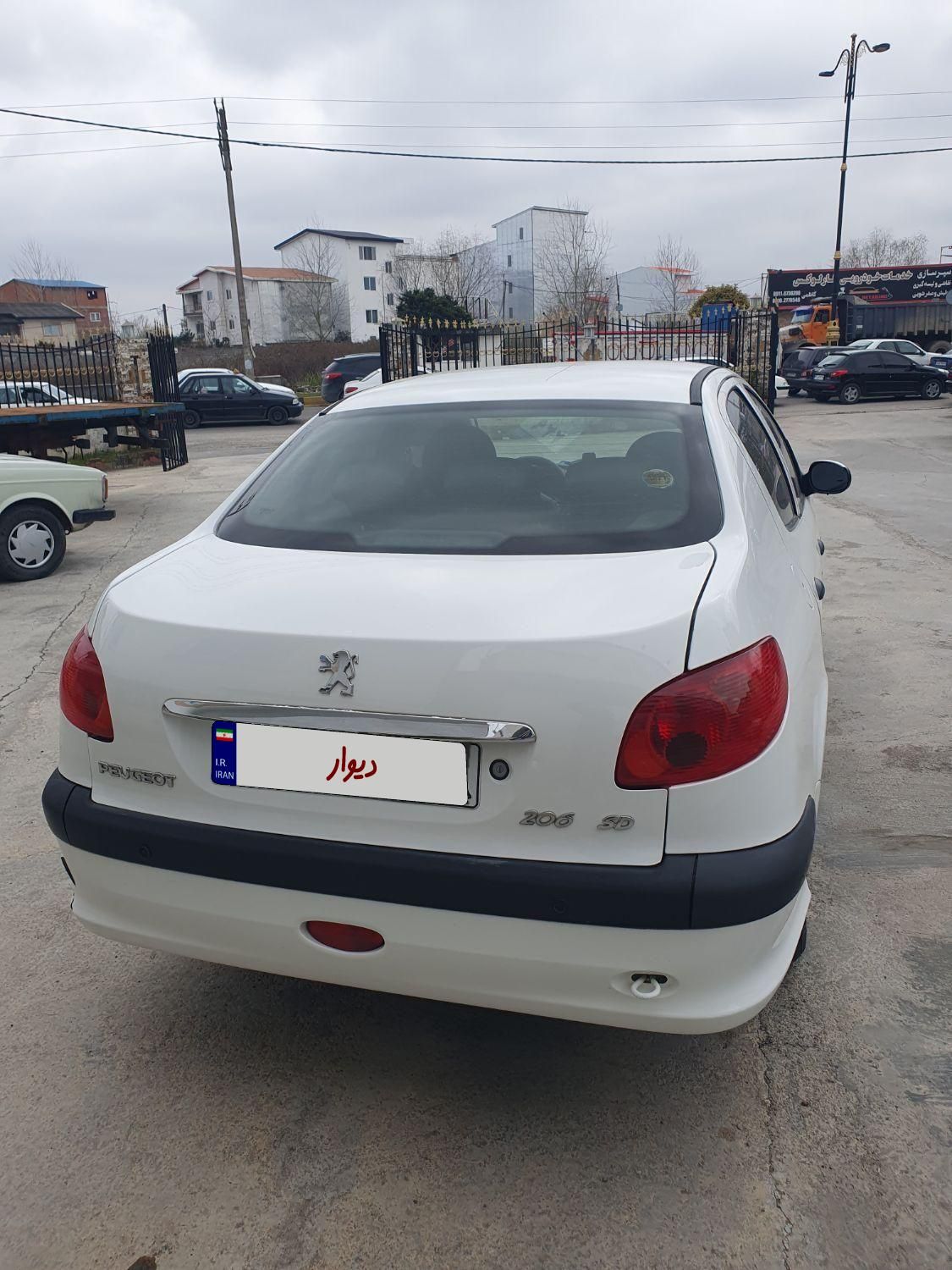 پژو 206 SD v8 - 1395