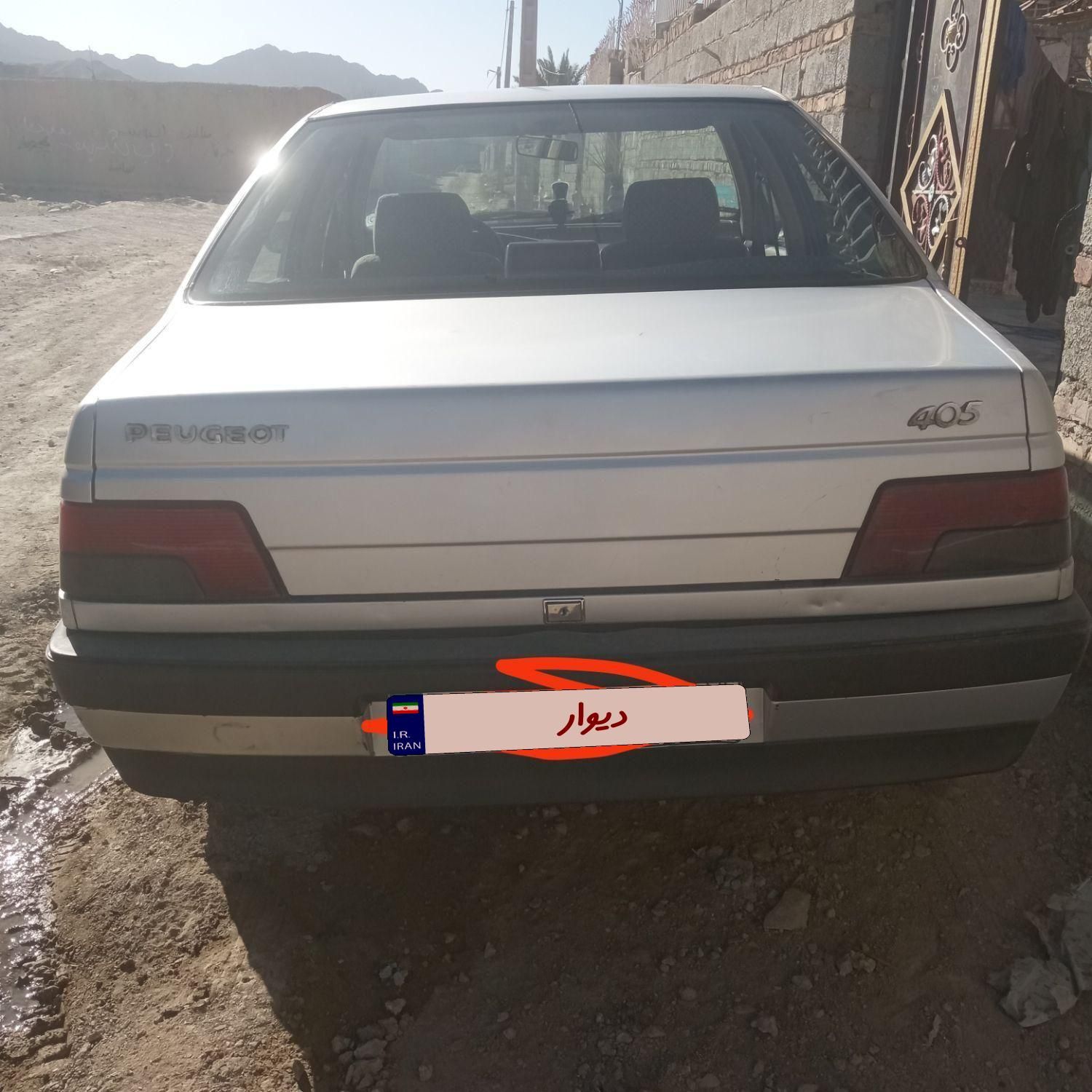 پژو 405 GLI - دوگانه سوز CNG - 1386