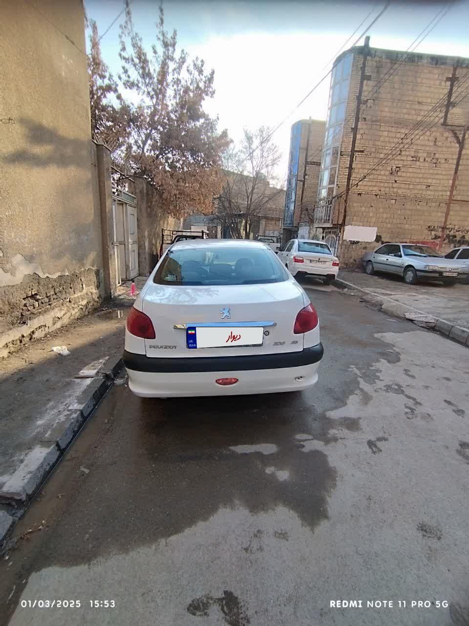 پژو 206 SD v8 - 1393