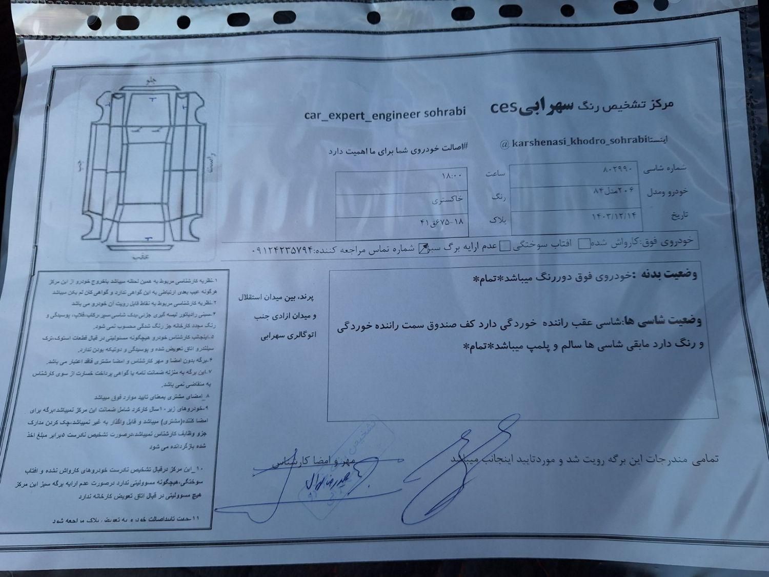 پژو 206 تیپ 6 - 1384