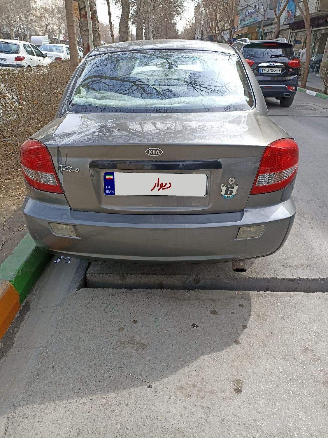 کیا ریو مونتاژ دنده ای LS - 2008