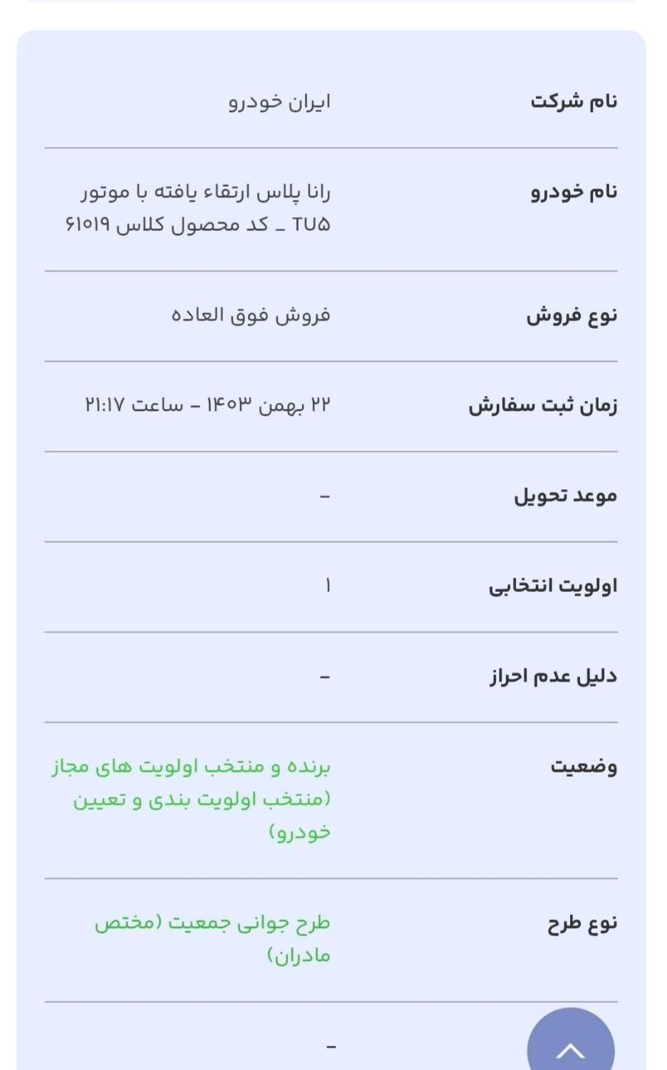 رانا پلاس دنده‌ای - 1404