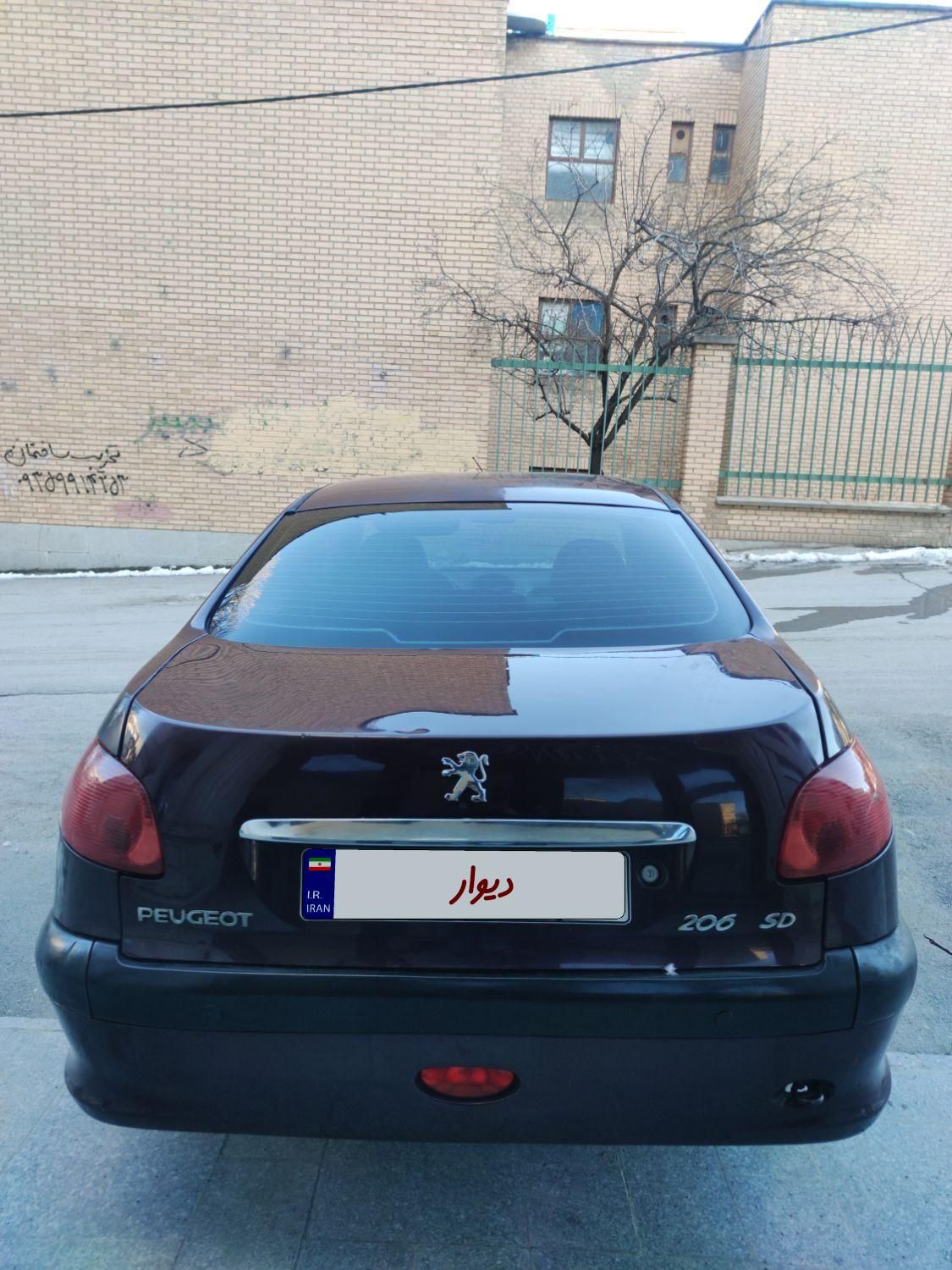 پژو 206 SD v8 - 1394