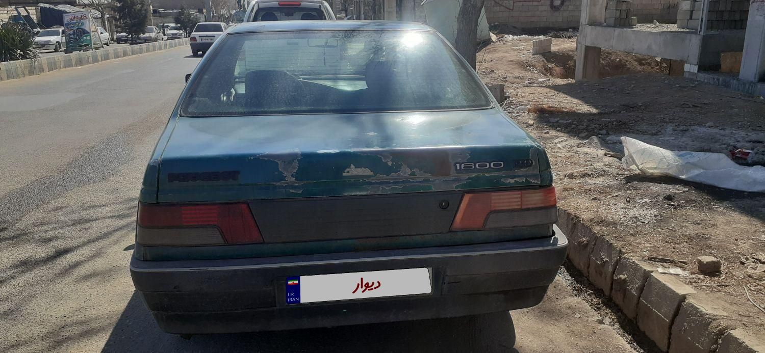 پژو آردی دوگانه سوز CNG - 1378