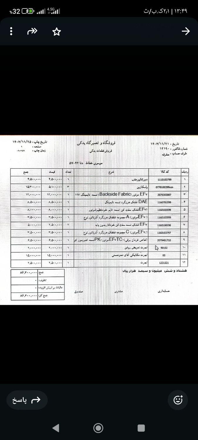 دنا پلاس اتوماتیک توربو - 1402