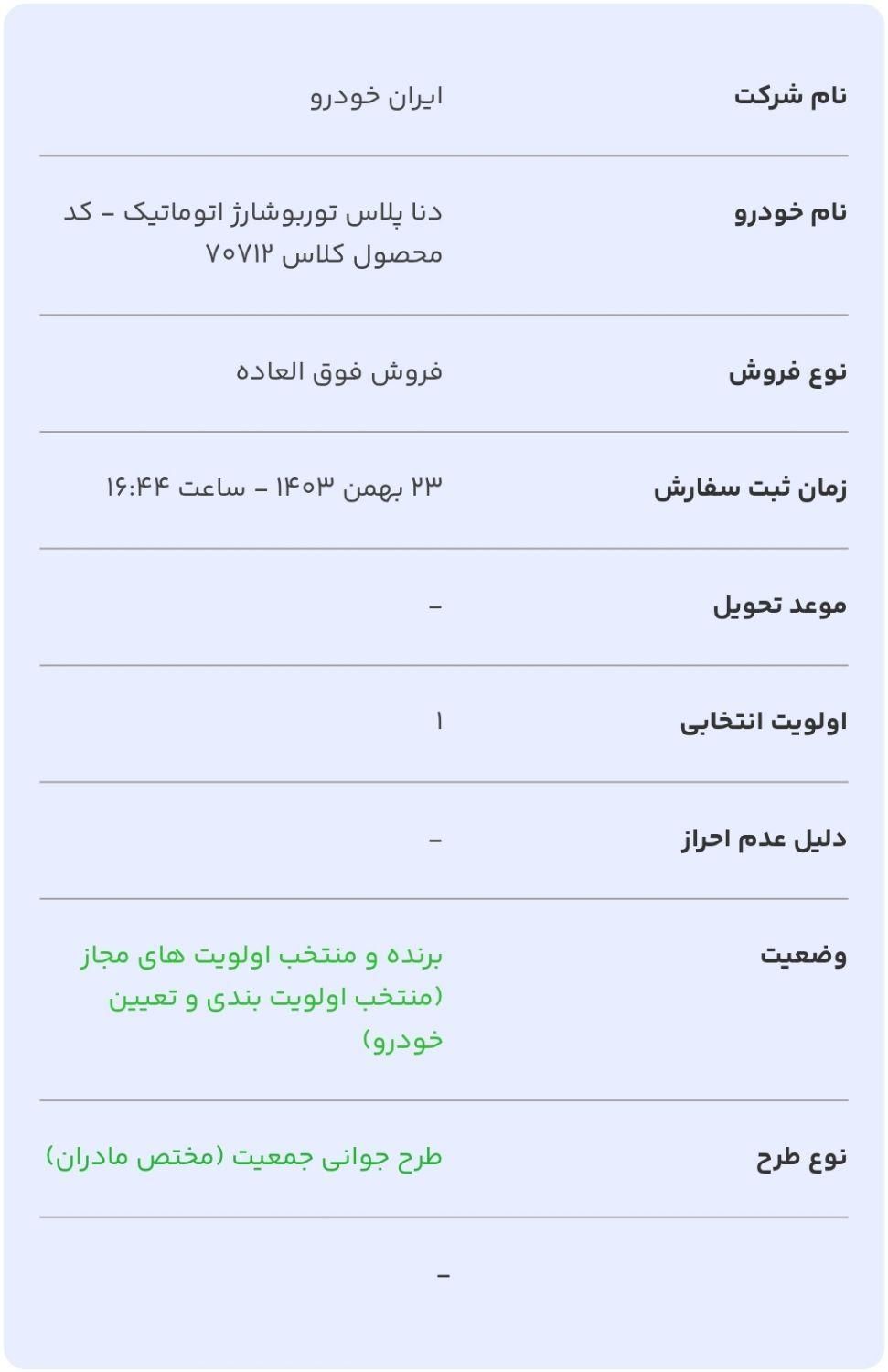 دنا پلاس اتوماتیک توربو - 1404