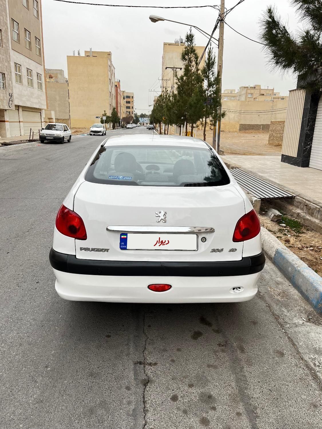 پژو 206 SD v8 - 1396