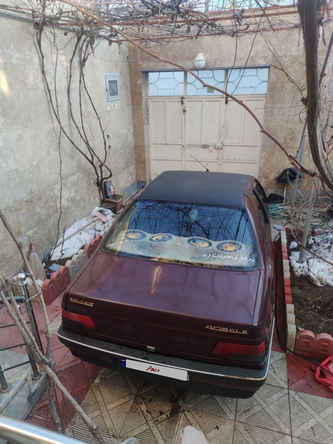 پژو 405 GLI - دوگانه سوز CNG - 1384