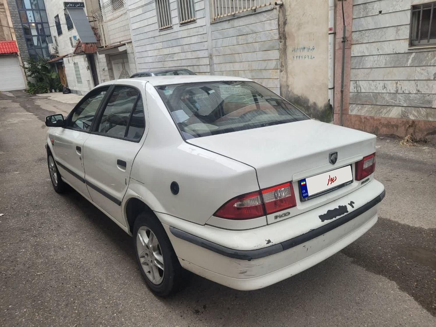 سمند LX EF7 دوگانه سوز - 1389