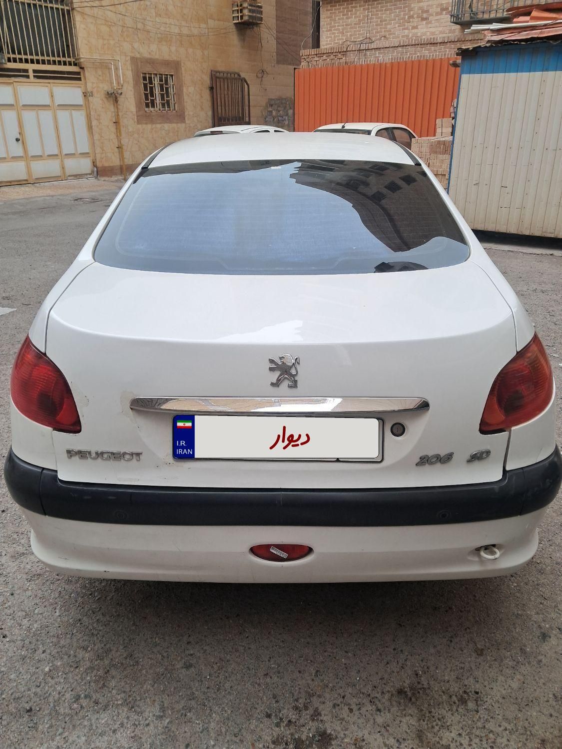 پژو 206 SD v8 - 1396