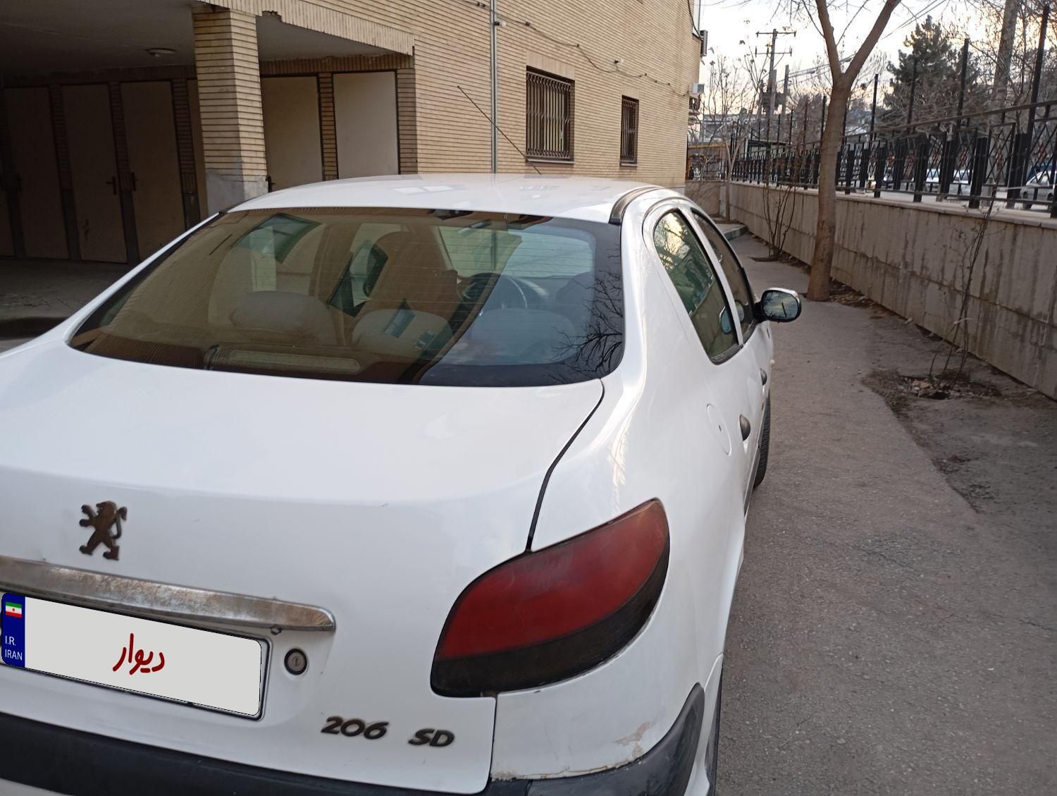 پژو 206 SD v8 - 1391