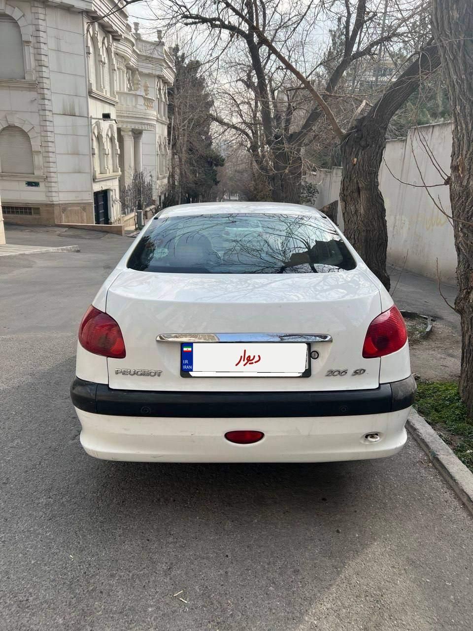 پژو 206 SD v8 - 1397