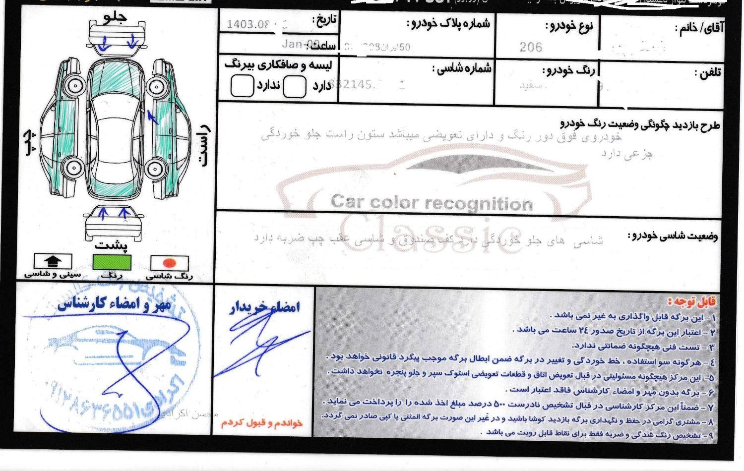 پژو 206 تیپ 3 - 1385