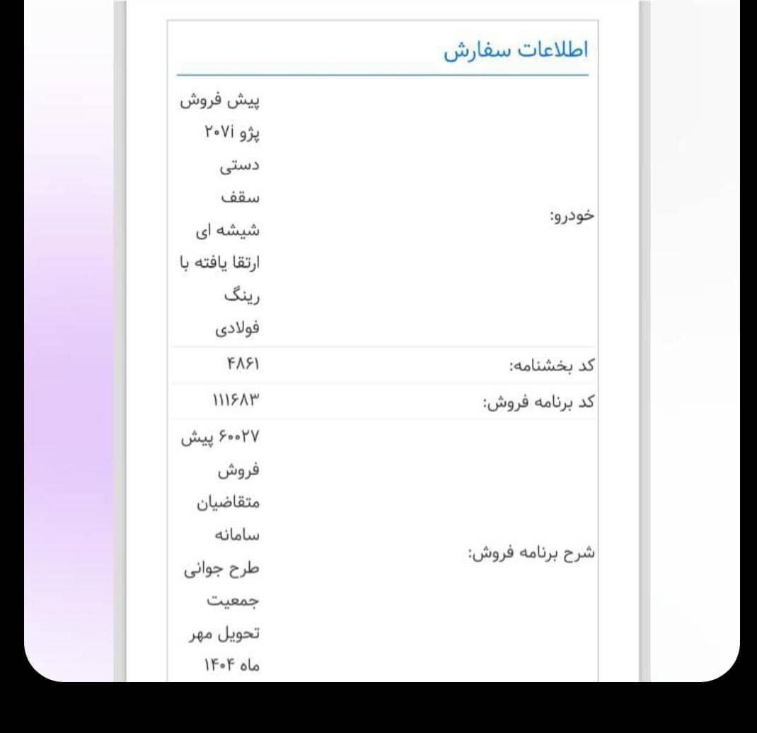 پژو 206 تیپ 2 - 1404