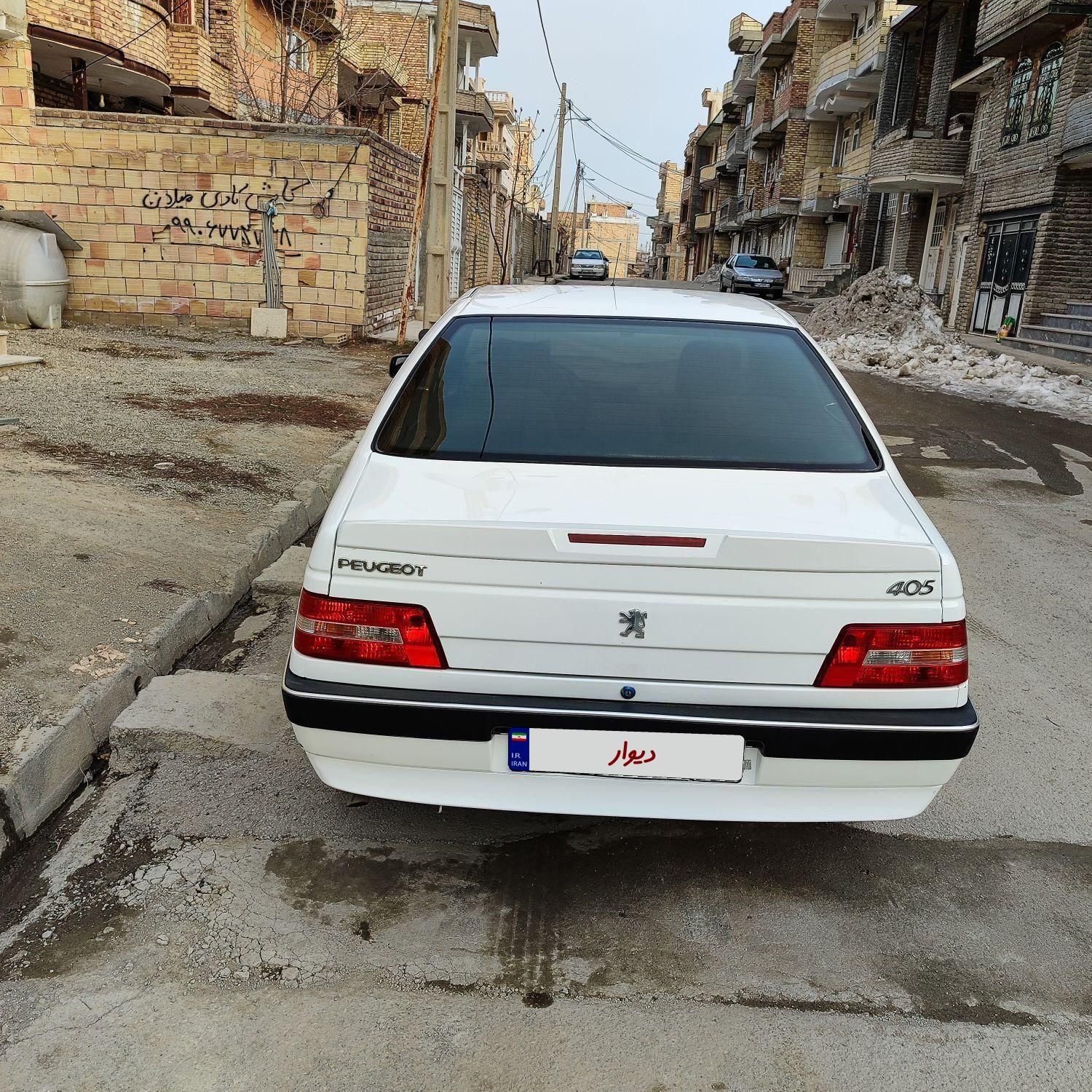 پژو 405 SLX بنزینی TU5 - 1400