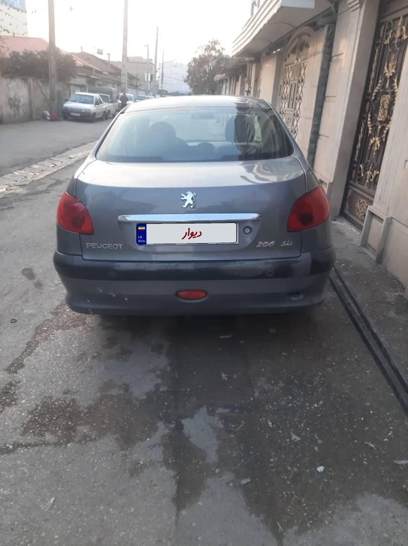 پژو 206 SD v8 - 1396