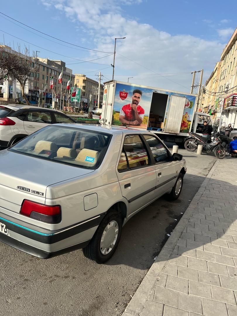 پژو 405 GLI - دوگانه سوز CNG - 1386