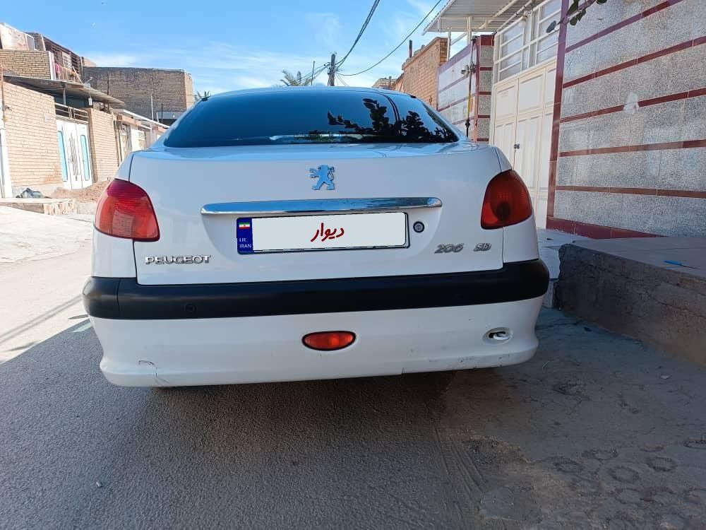 پژو 206 SD v8 - 1396