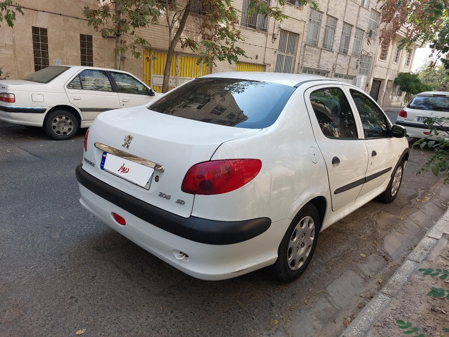 پژو 206 SD v8 - 1396