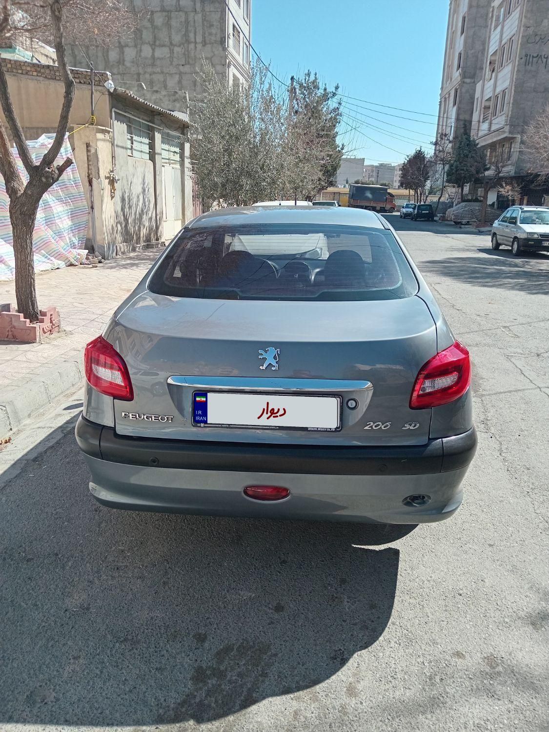 پژو 206 SD v8 - 1397