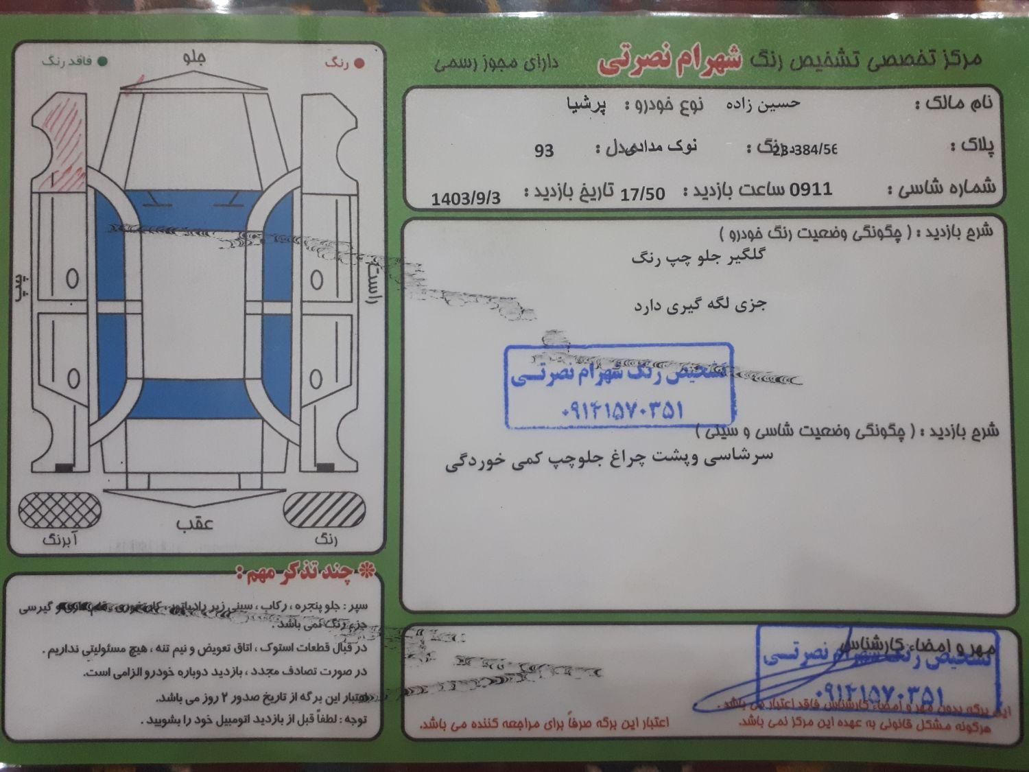 پژو پارس XU7ساده - 1393