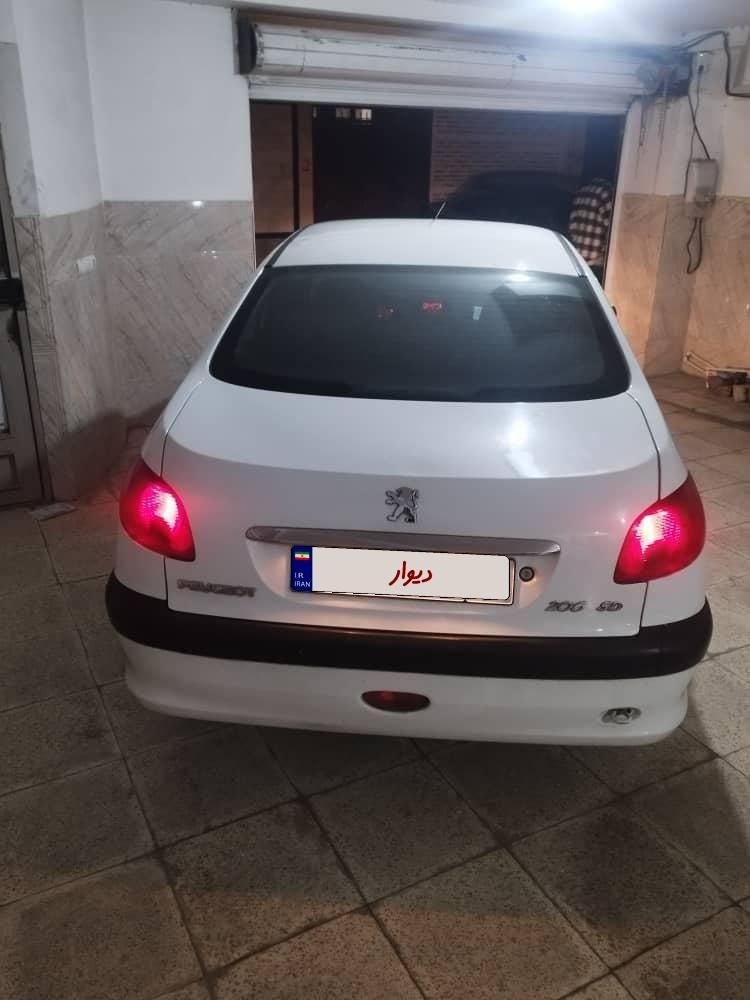 پژو 206 SD v8 - 1396