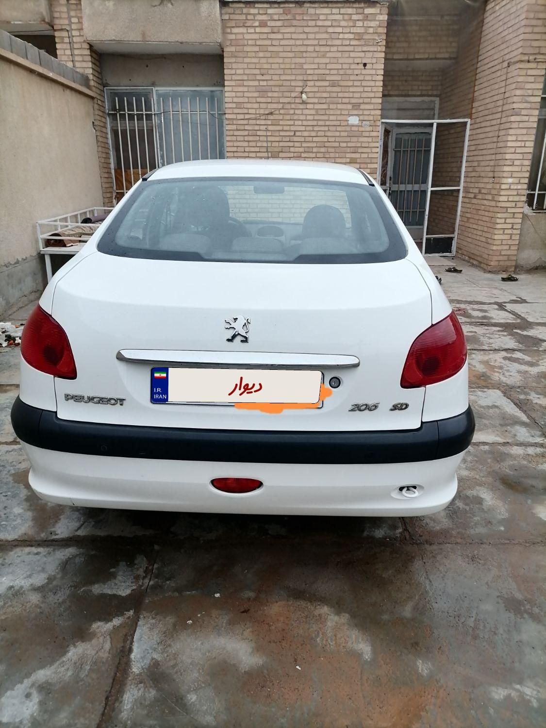 پژو 206 SD v8 - 1396