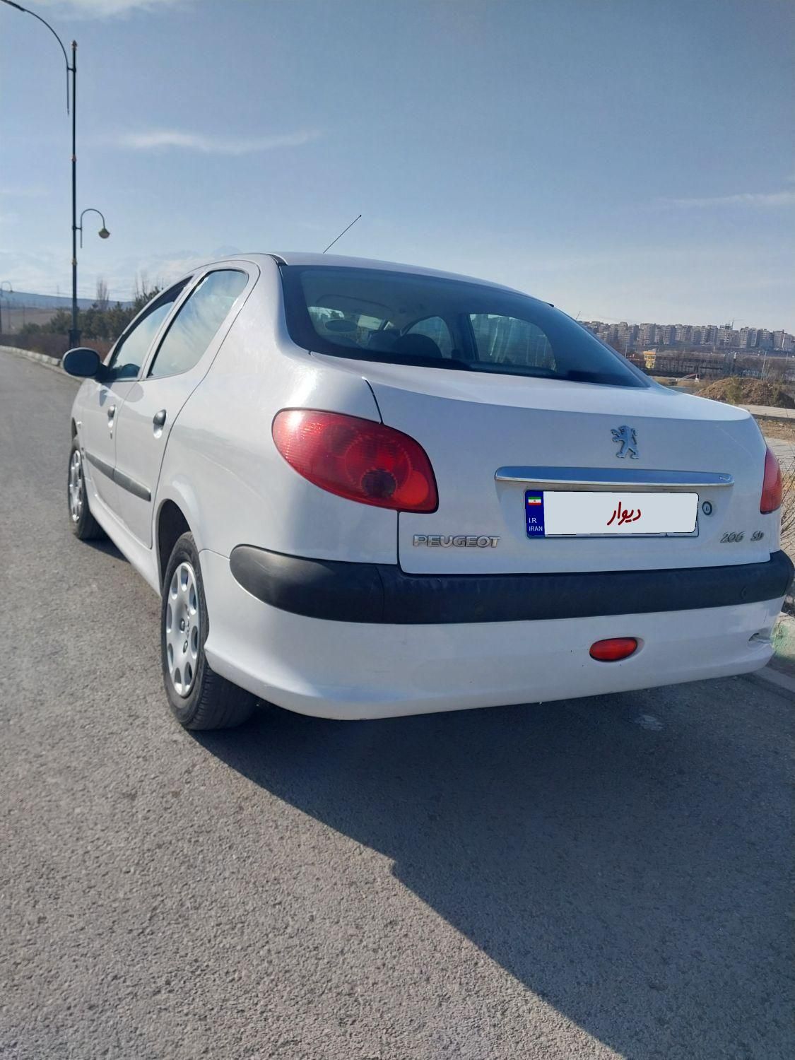 پژو 206 SD v8 - 1395