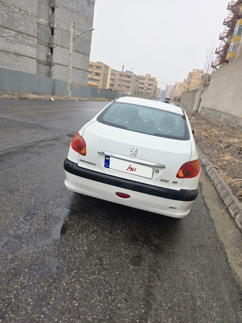 پژو 206 SD v8 - 1392