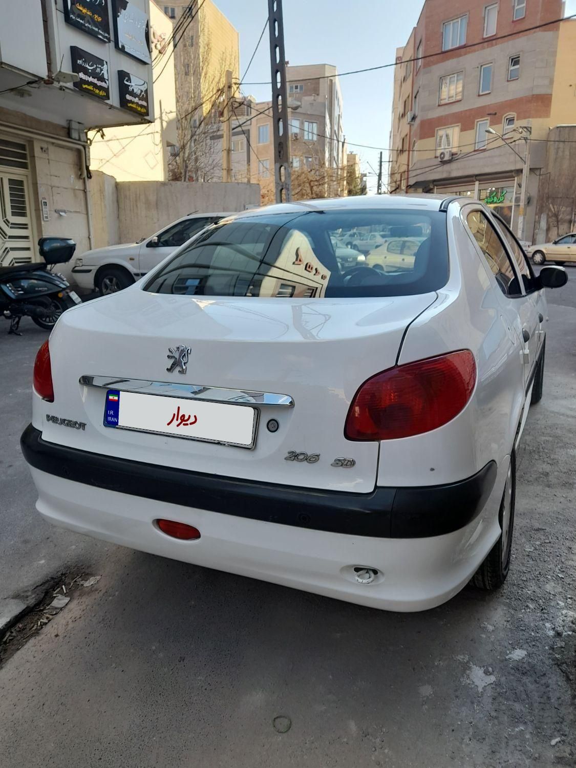 پژو 206 SD v8 - 1396