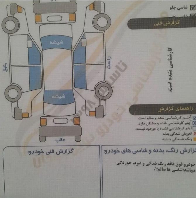 پژو پارس XU7ساده - 1388